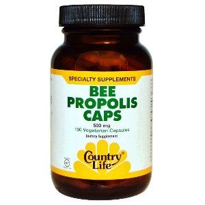 Bee Propolis Caps (500mg 100 vcaps) Country Life